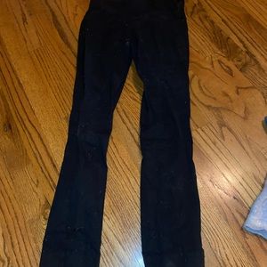 old navy black slacks